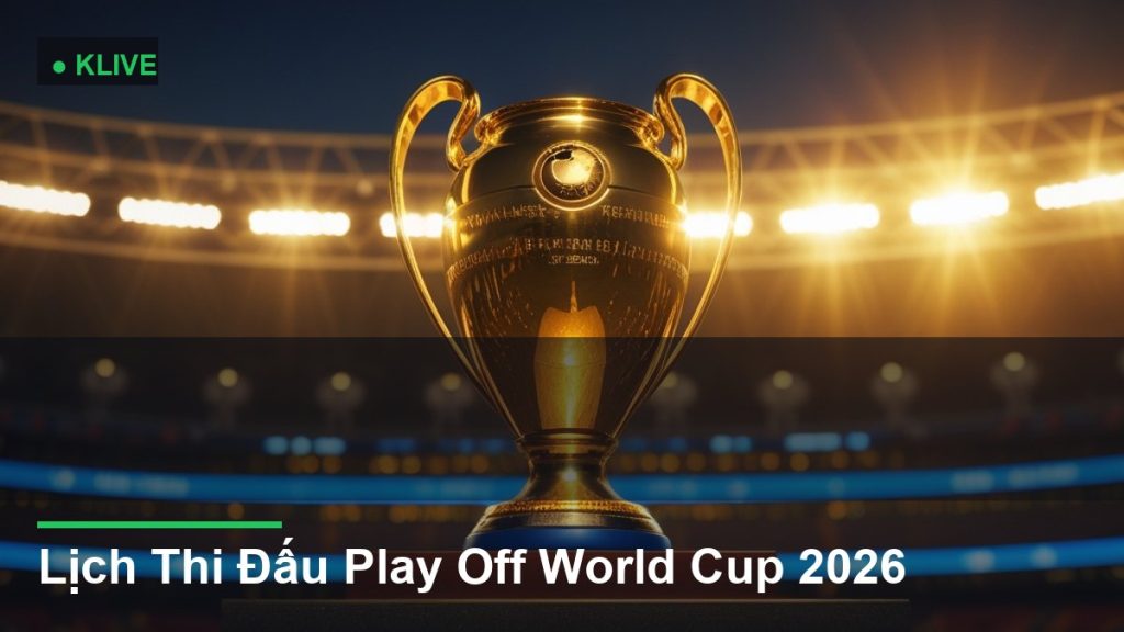 Lịch Thi Đấu Play Off World Cup 2026