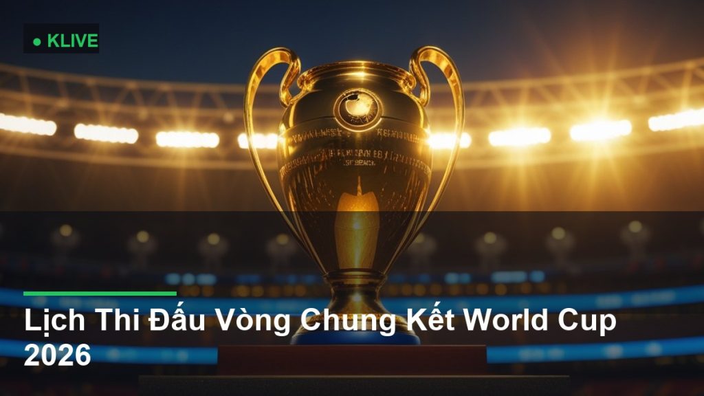 Lịch Thi Đấu Vòng Chung Kết World Cup 2026