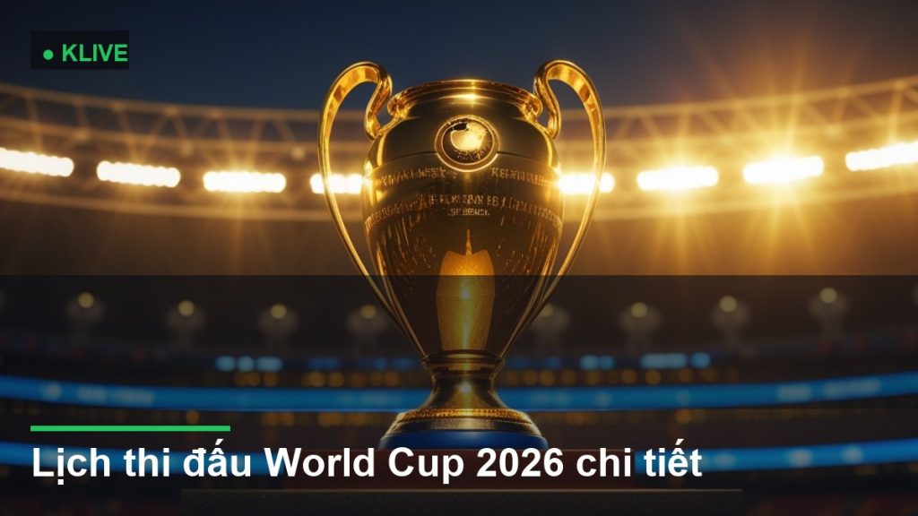 Lịch thi đấu World Cup 2026 chi tiết